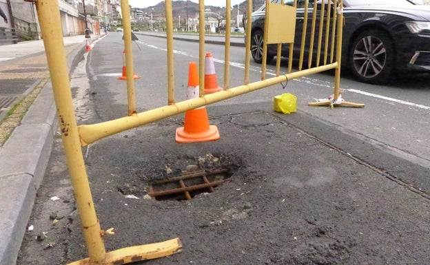 Interrumpido dos meses el carril bus en espera de que actúe Iberdrola