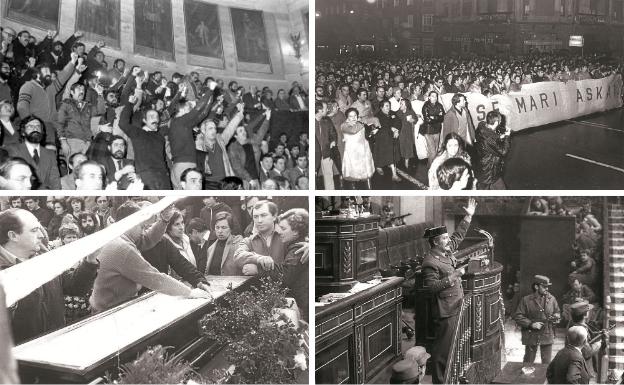 Aquel febrero convulso de hace 40 años