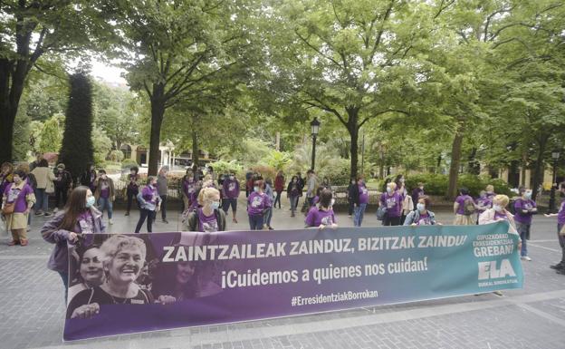 ELA exige a la Diputación que «siga las directrices de los expertos» y «solucione el conflicto en residencias»