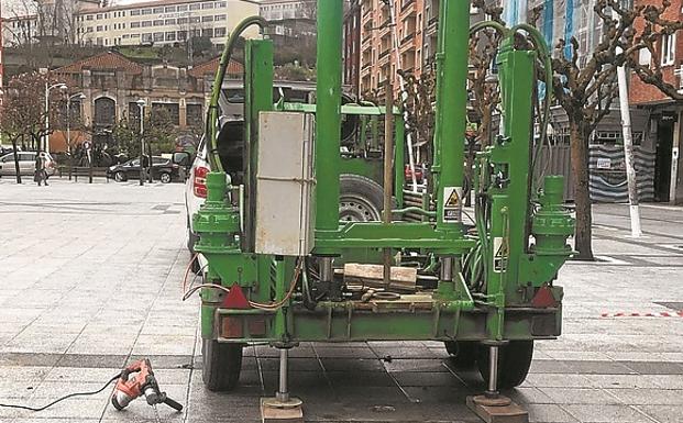 Comienzan los sondeos para el soterramiento del Topo a su paso por Pasaia