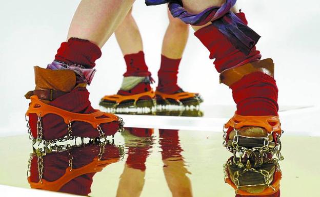 Instalación y acción performativa de Miriam Isasi en San Telmo