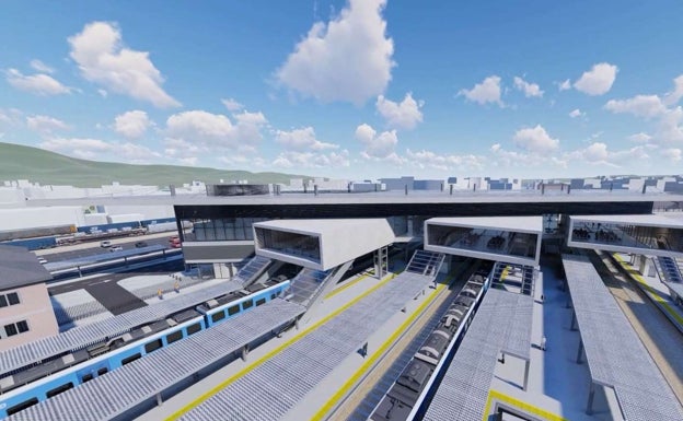 La futura estación del TAV en Irun comenzará a construirse en 2022