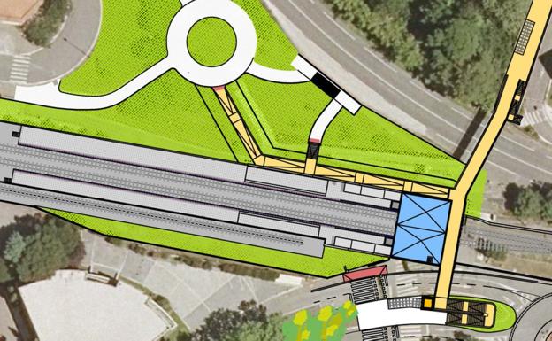 ETSrekin elkarlanean ari da Udala, tren geltokia berritzeko