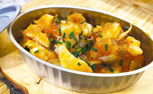 Receta de bacalao ajoarriero a mi manera de Joaquín Benito gastrónomo