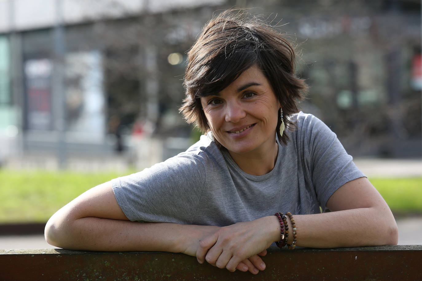 Anne Etchegoyen abeslaria 'Biba Zuek!' saioan