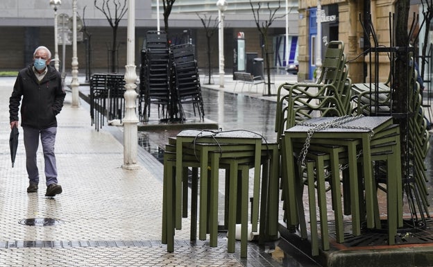 El desplome del PIB vasco un 9,5% el año pasado confirma que la recuperación deberá esperar a finales de 2022