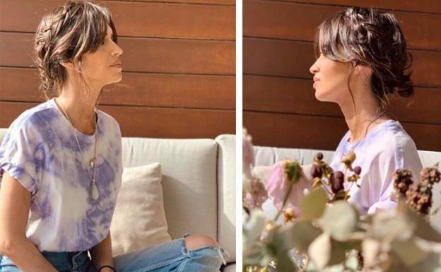Sara Carbonero sabe cómo deslumbrar con un recogido para pelo corto