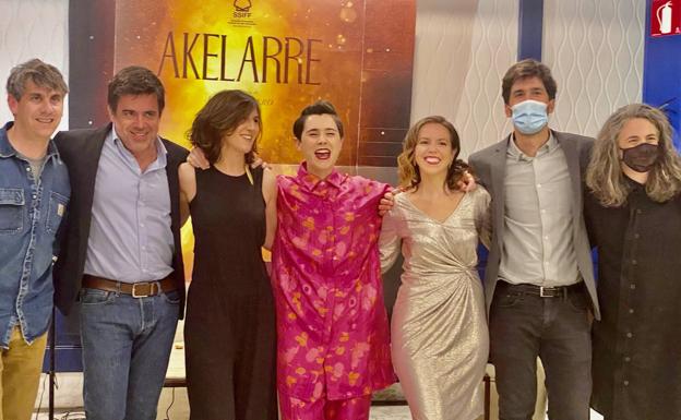 La noche de 'Akelarre' y 'Ane', desde dentro