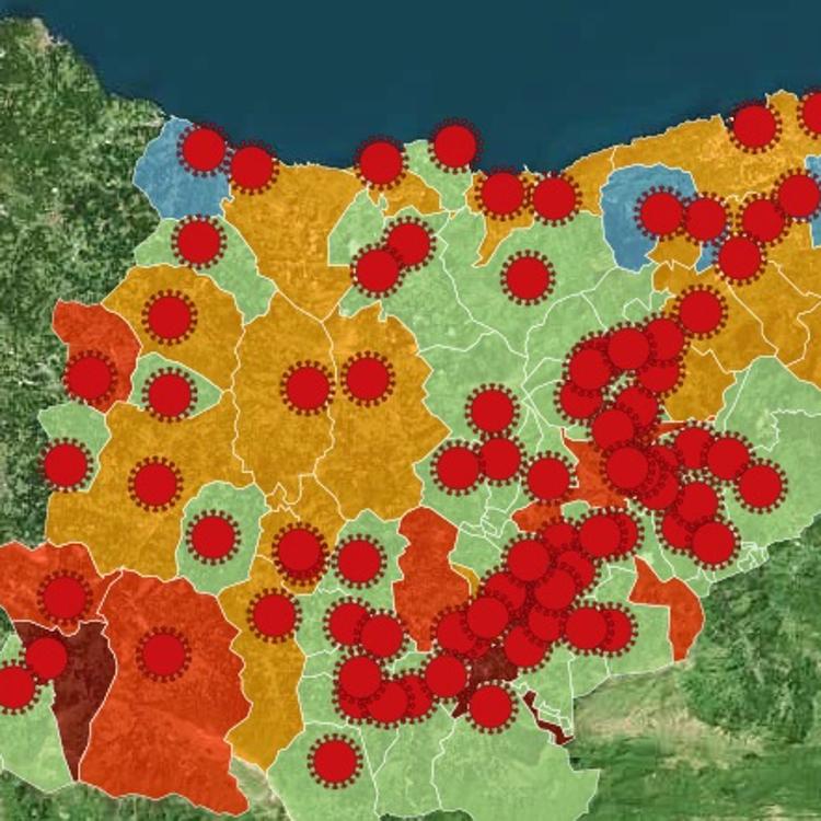 La incidencia del virus se estanca en Gipuzkoa, mientras Tolosa registra un fuerte repunte de casos