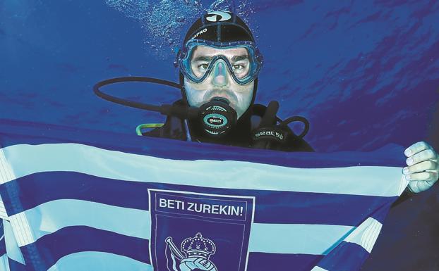 David Sánchez Carretero: «La sección de Subacuáticas manda todo nuestro ánimo desde el fondo del mar. ¿Un resultado? 2-1»