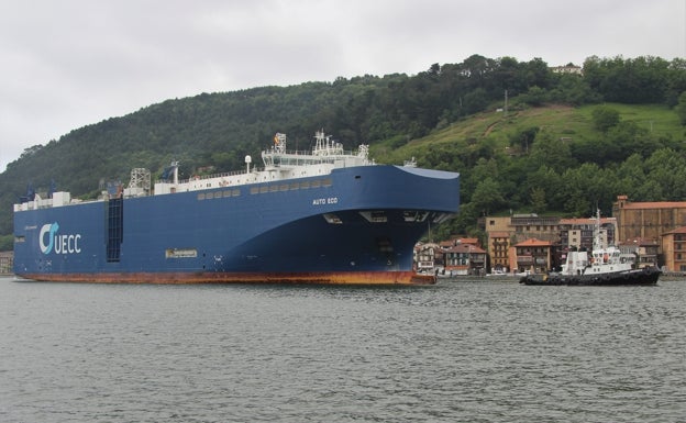 Las exportaciones vascas iniciaron el año con una caída del 12,4%, lastradas por los productos energéticos