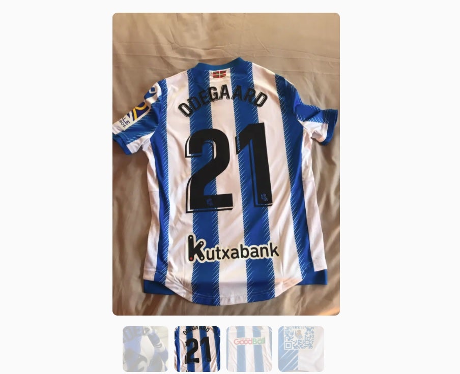 Objetos legendarios de la Real Sociedad a la venta en el mercado de segunda mano