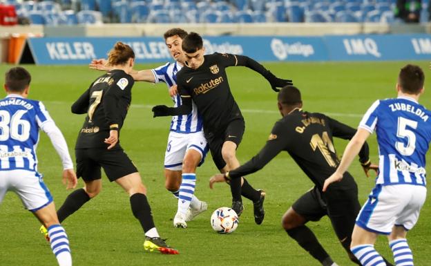 Real Sociedad - Barcelona: Un calvario en Anoeta