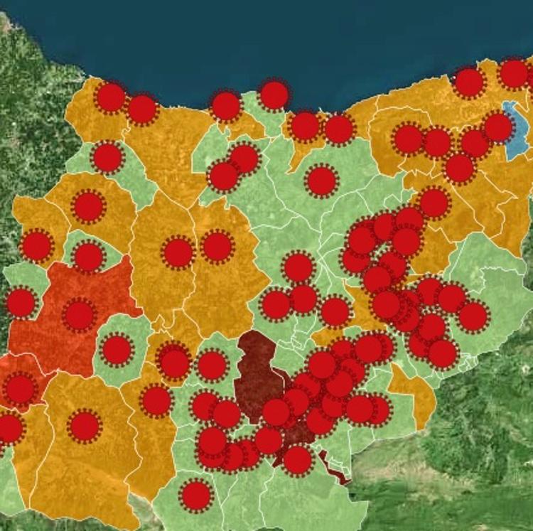 La incidencia del virus crece una jornada más en Gipuzkoa