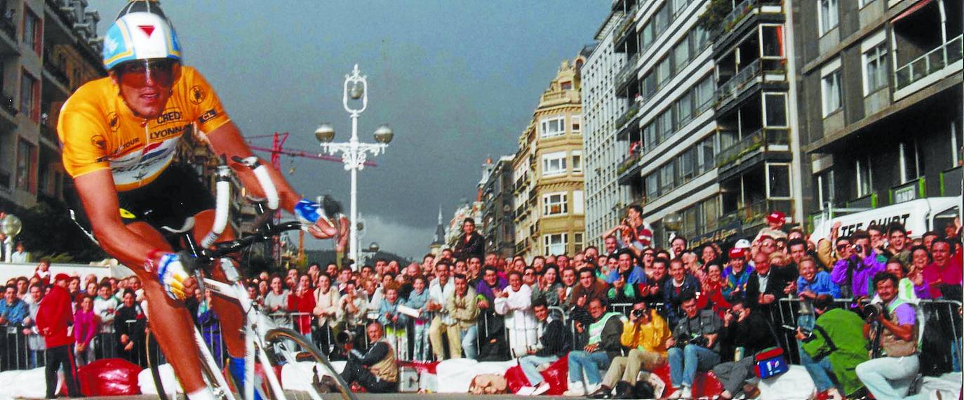 El Tour volverá a salir de Euskadi en 2023, 31 años después de la apoteosis de Donostia