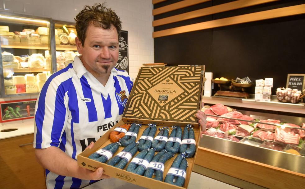 Txistorra con sabor txuri-urdin