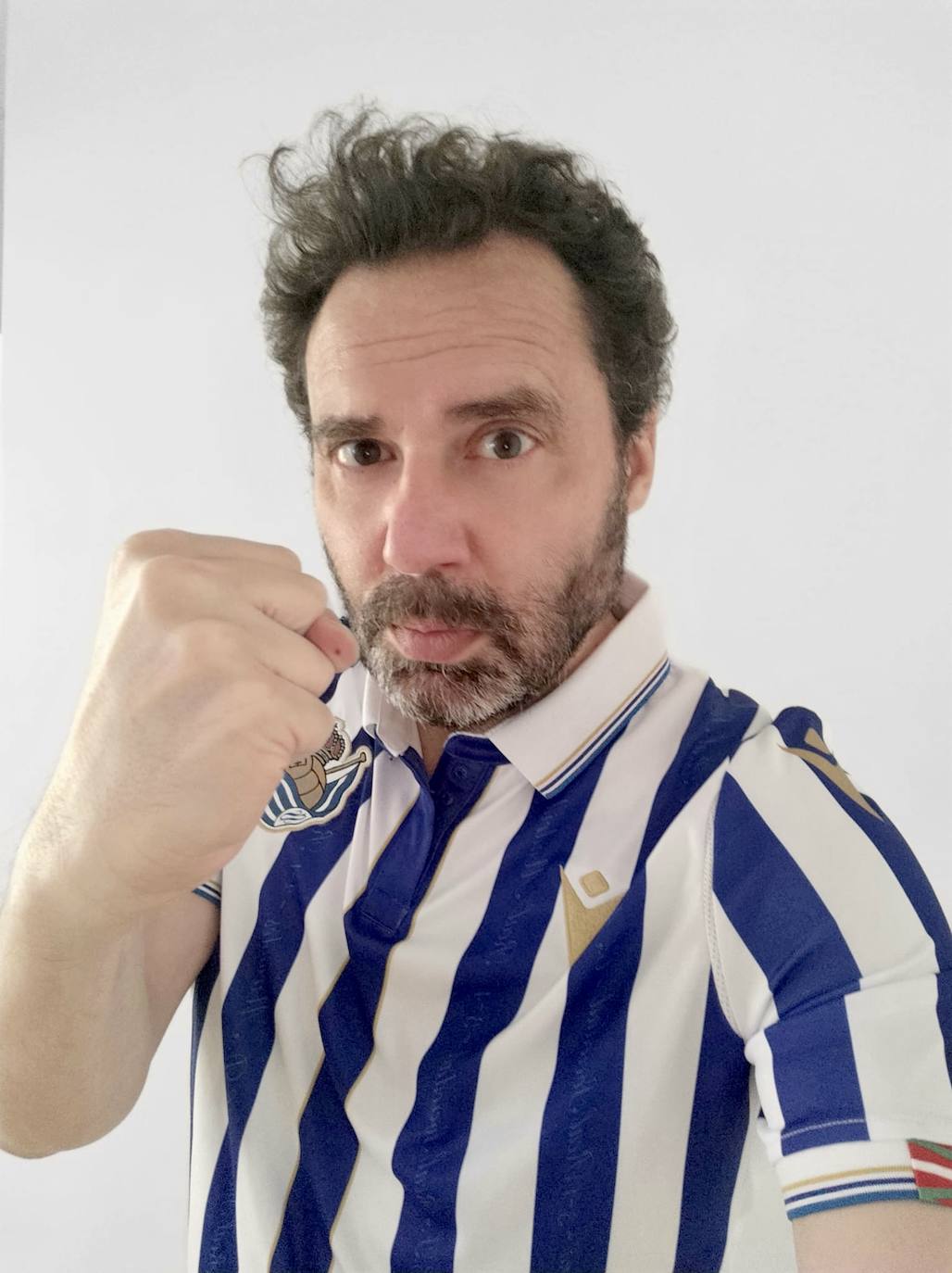 Aitor Gabilondo: «Esta final tiene algo de revival. Nos remite a los mejores años de la Real Sociedad»