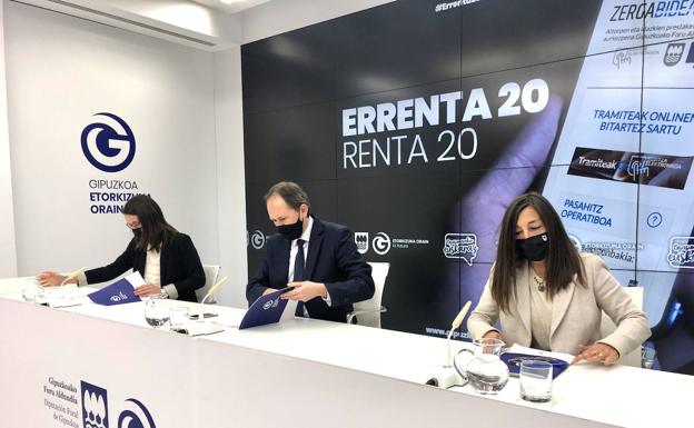 La Hacienda guipuzcoana recaudará 39 millones menos que el año pasado por el impacto de la pandemia