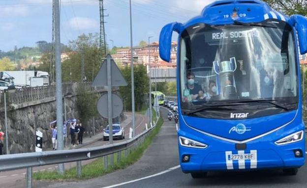 La Copa está ya en Zubieta en una jornada en la que no habrá recibimientos