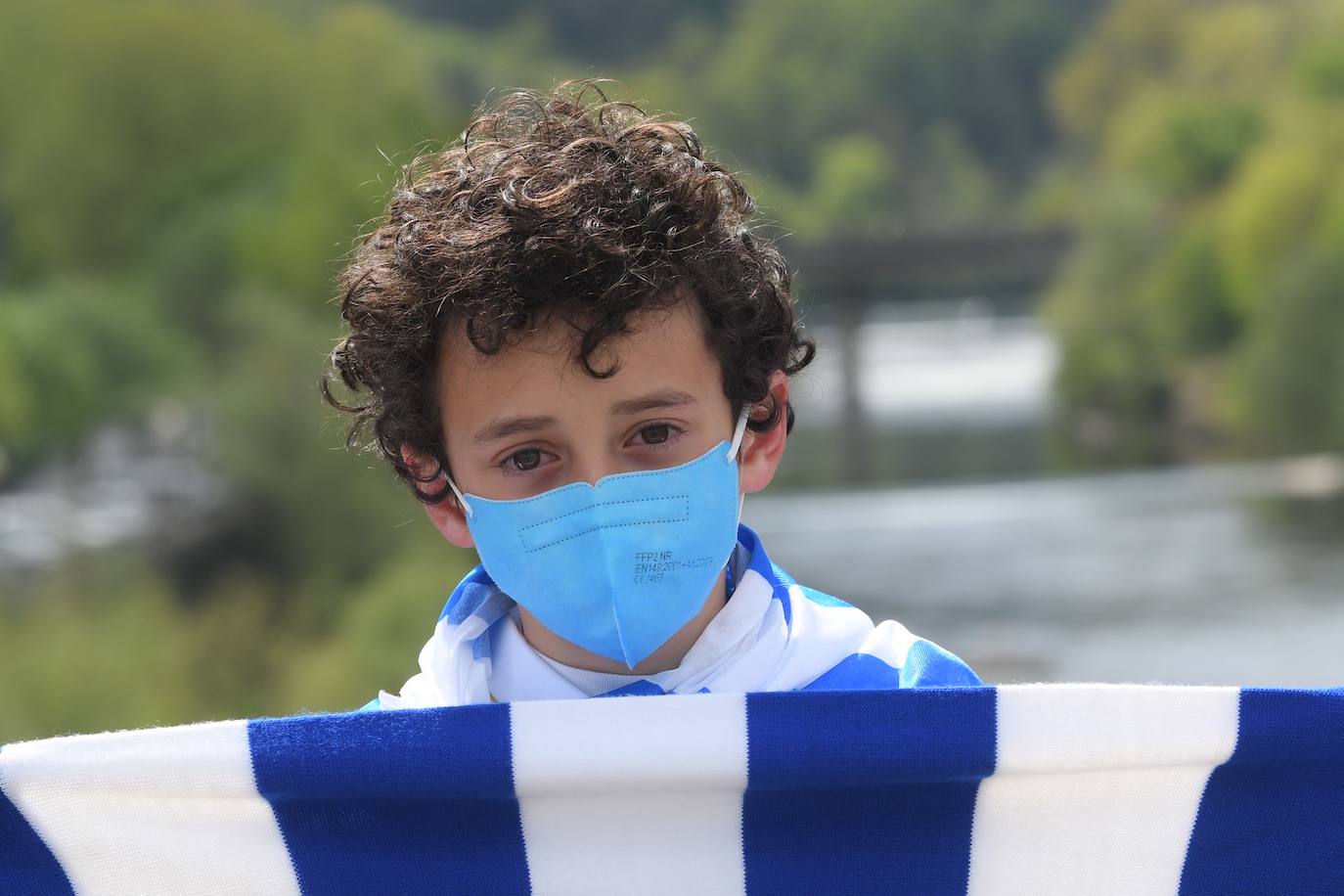 Copa del Rey: Ibon, el niño de Barakaldo que se emociona con la Real Sociedad