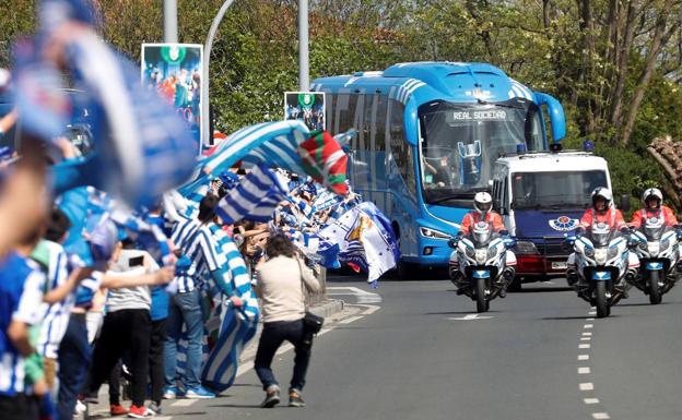 Copa del Rey: La Real Sociedad agradece el comportamiento de la afición