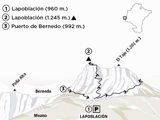 Lapoblación (1.244 m.)