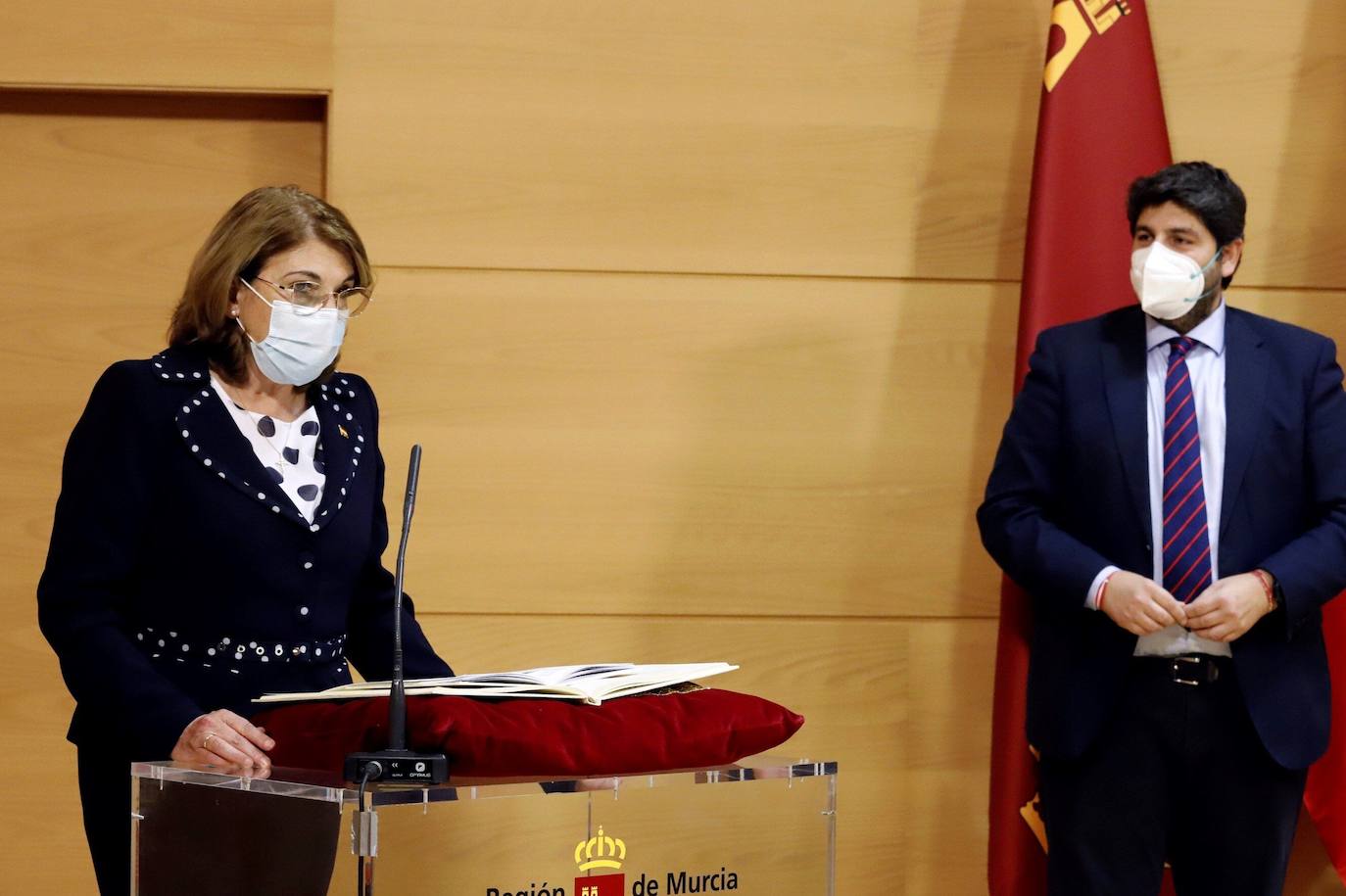 La consejera de Vox en Murcia: «No me voy a poner esta vacuna, pero no he vuelto a Atapuerca»