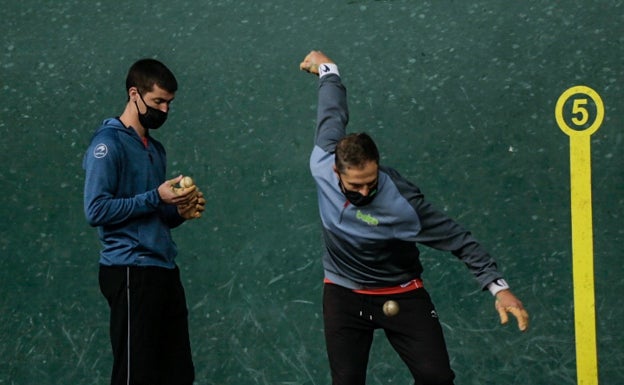 Aimar Olaizola: «Me gustan este tipo de partidos a vida o muerte»