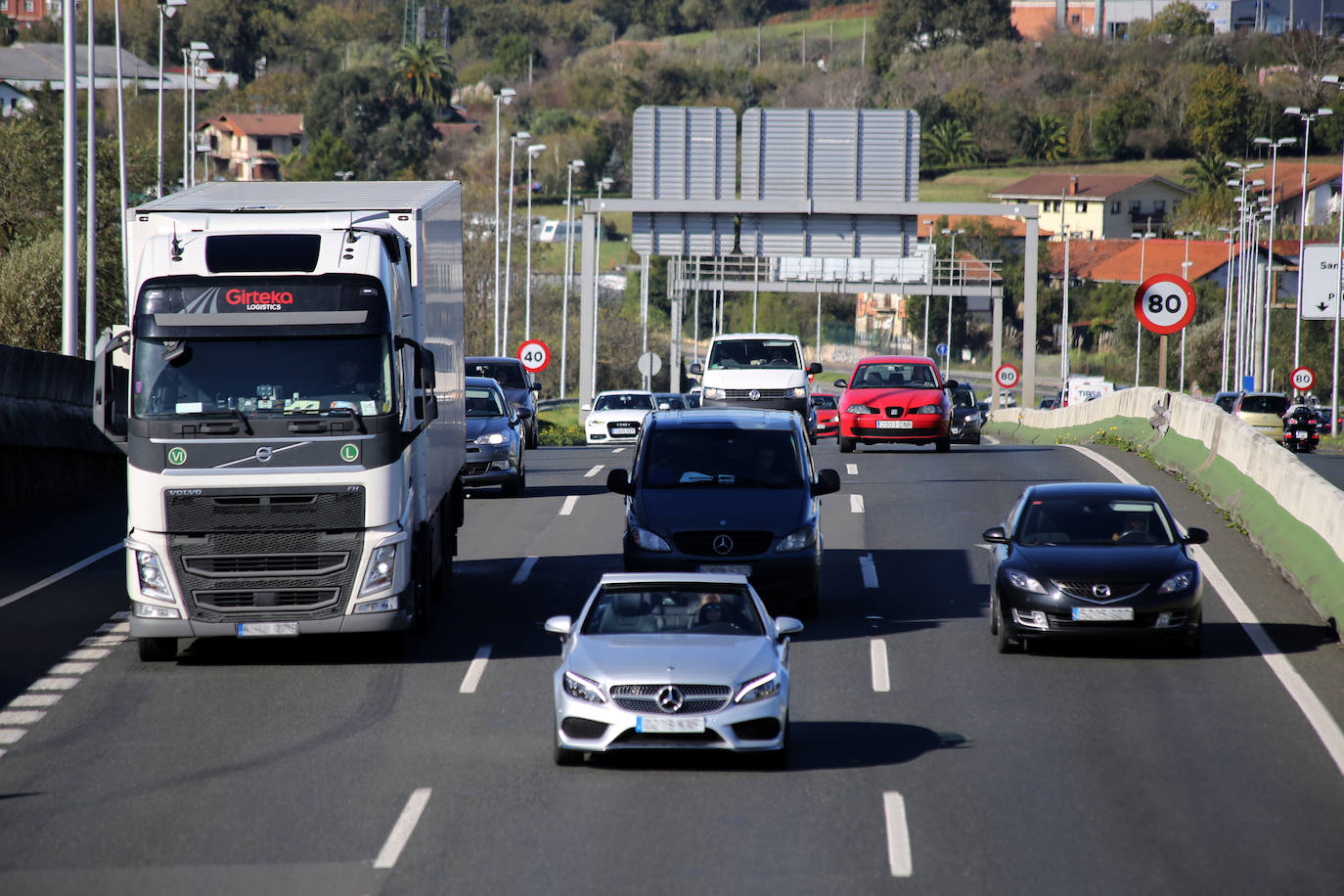 La Semana Santa se cierra sin víctimas mortales en las carreteras de Euskadi y con seis heridos graves