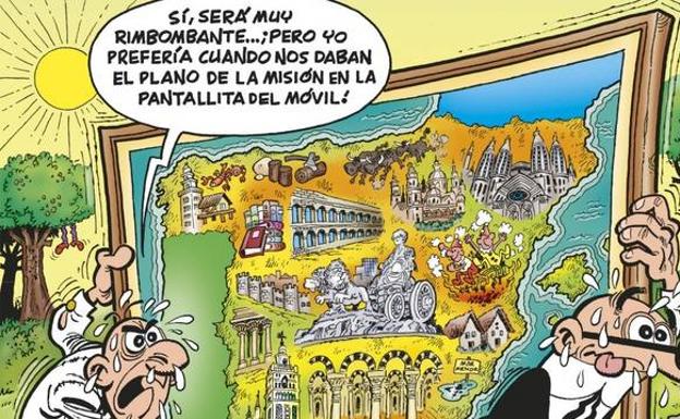 Mortadelo y Filemón visitan el País Vasco