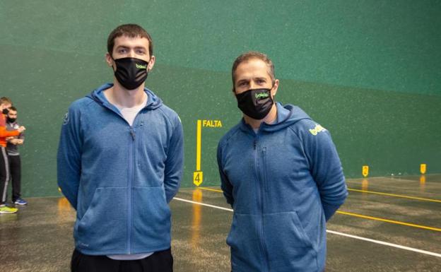 Aimar Olaizola y Beñat Rezusta, al todo o nada hoy ante Joseba Ezkurdia y Ladis Galarza