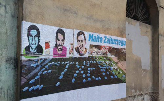Covite pide al Ararteko que se implique para eliminar pintadas y pancartas que ensalzan a ETA