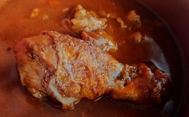 Receta de Pollo a la pepitoria de Roberto Ruiz