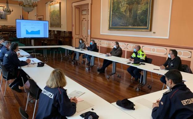 La tasa de delitos de Irun en 2020 fue la segunda más baja de las ciudades vascas