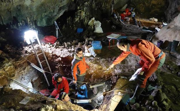 Recuperan ADN de varios neandertales del suelo de una cueva de Atapuerca