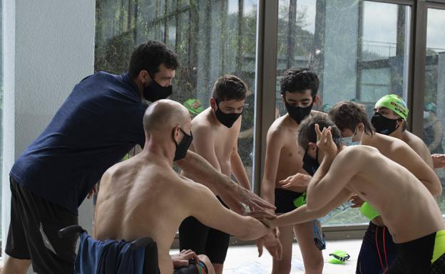 El club Konporta brilla en el Campenato de Gipuzkoa de natación adaptada