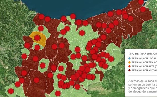 Elgoibar, una isla entre el mar rojo de Gipuzkoa