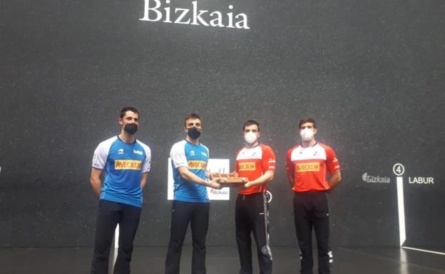 Material rápido para Elezkano-Zabaleta y de más bote para Peña-Albisu