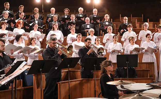 El Kursaal acoge hoy un nuevo concierto del Orfeón Donostiarra con obras de Fauré y Rutter