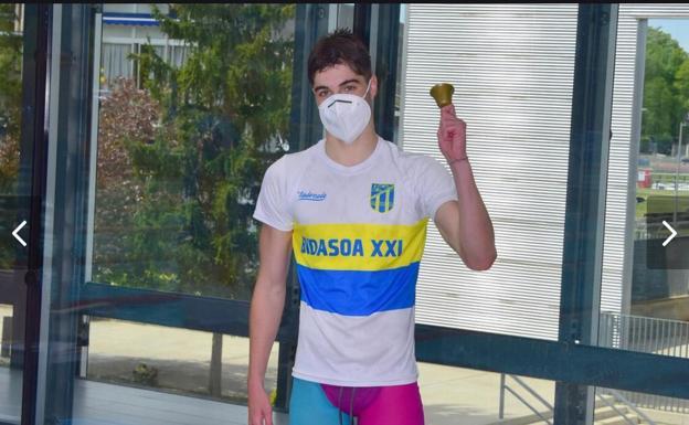 Xabier Aguilar borra el nombre de Harri Garmendia de la tabla de récords