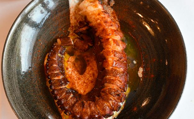 Receta de pulpo de Joseba Odriozola