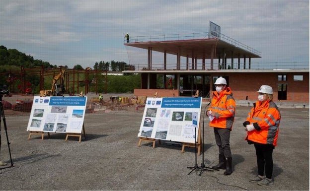 El centro de transportes de Astigarraga empezará a recibir camiones a final de año