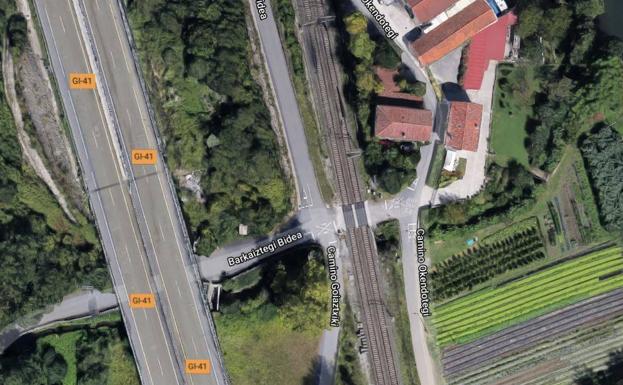 Adiós al paso a nivel de Barkaiztegi, que se cerrará este miércoles