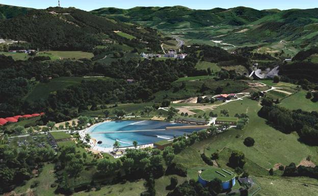Surfistas de Gipuzkoa muestran su oposición al proyecto de olas artificiales de San Sebastián