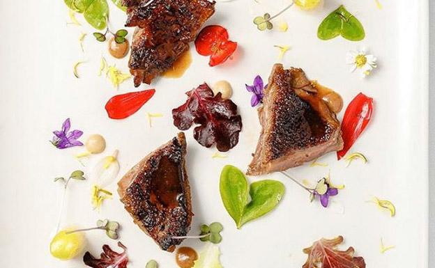 Receta de pato-manzana de Rubén Trincado