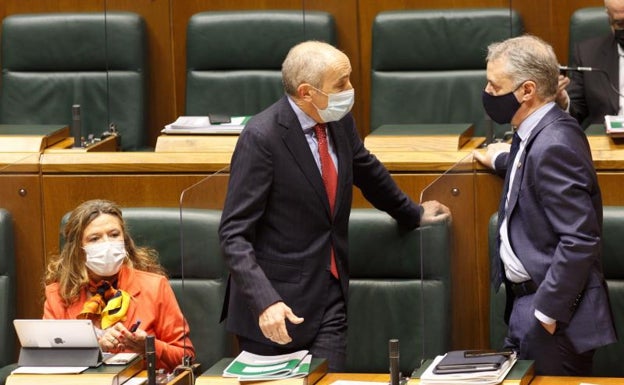 PNV y PSE cierran filas con Sagardui y frenan el intento de reprobación del resto de los grupos