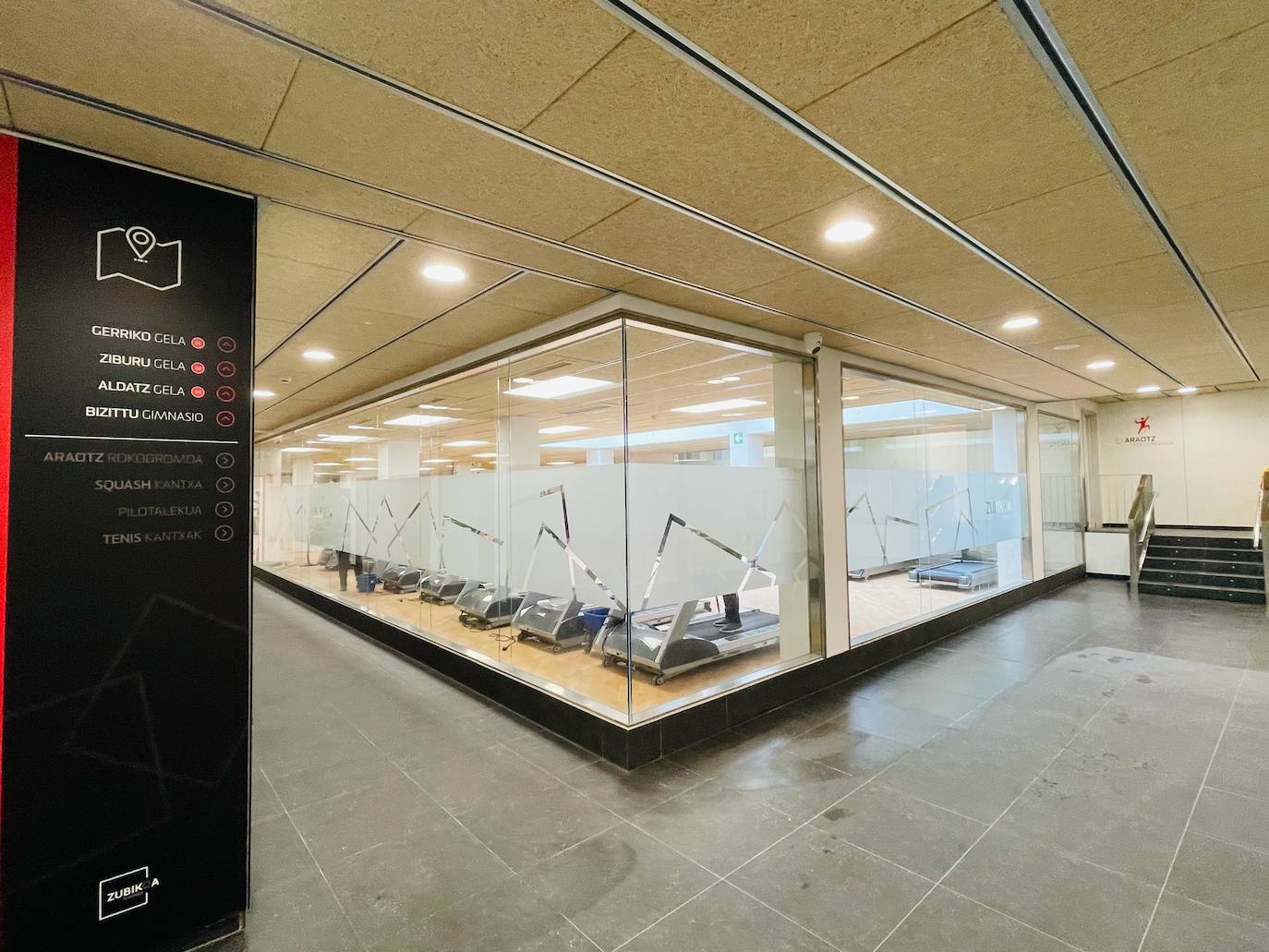 Todo listo para la apertura del nuevo gimnasio