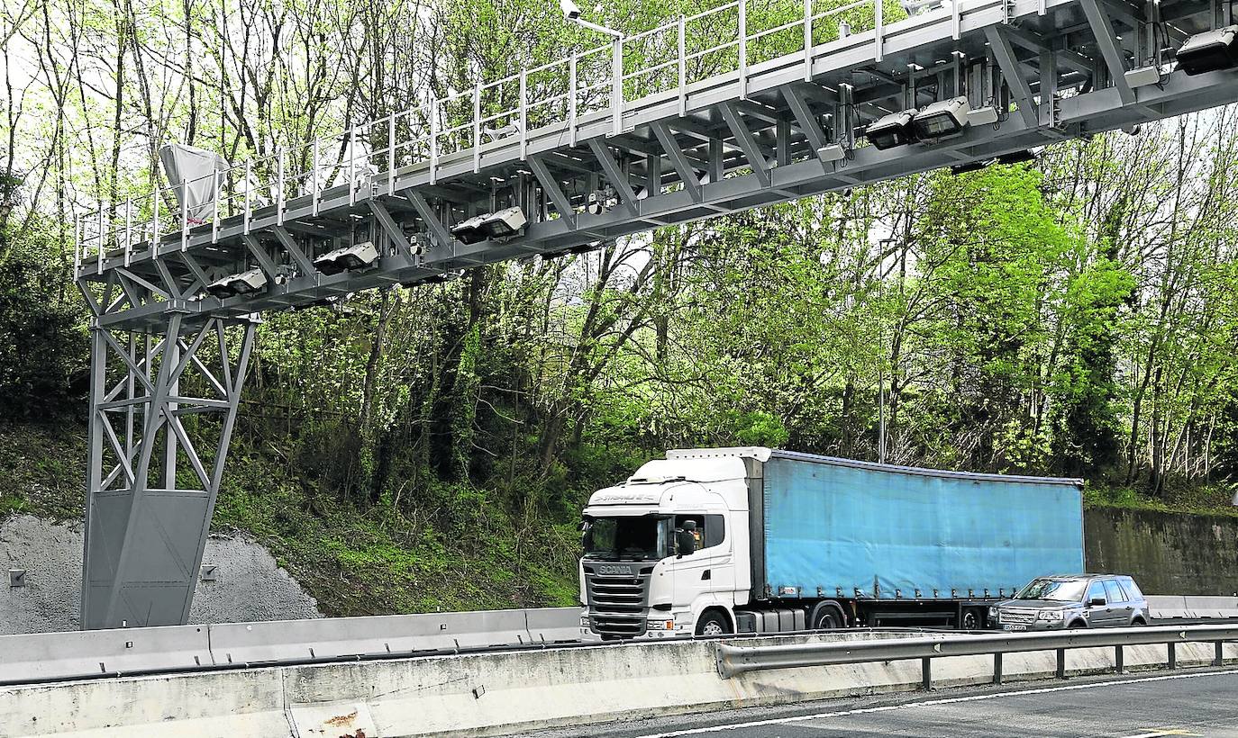 Gipuzkoa modificará de nuevo las zonas de cobro del peaje para camiones