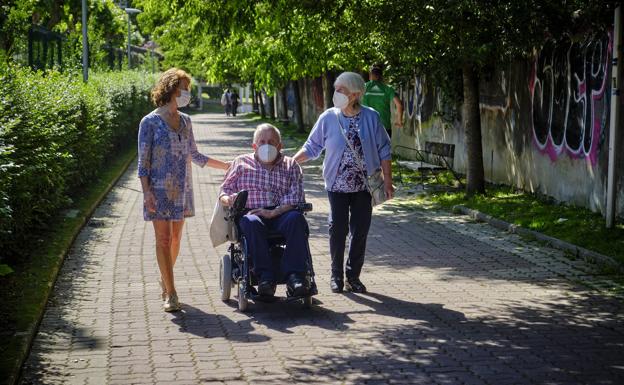 «Qué ganas de respirar un poco de aire y pasear fuera del centro»