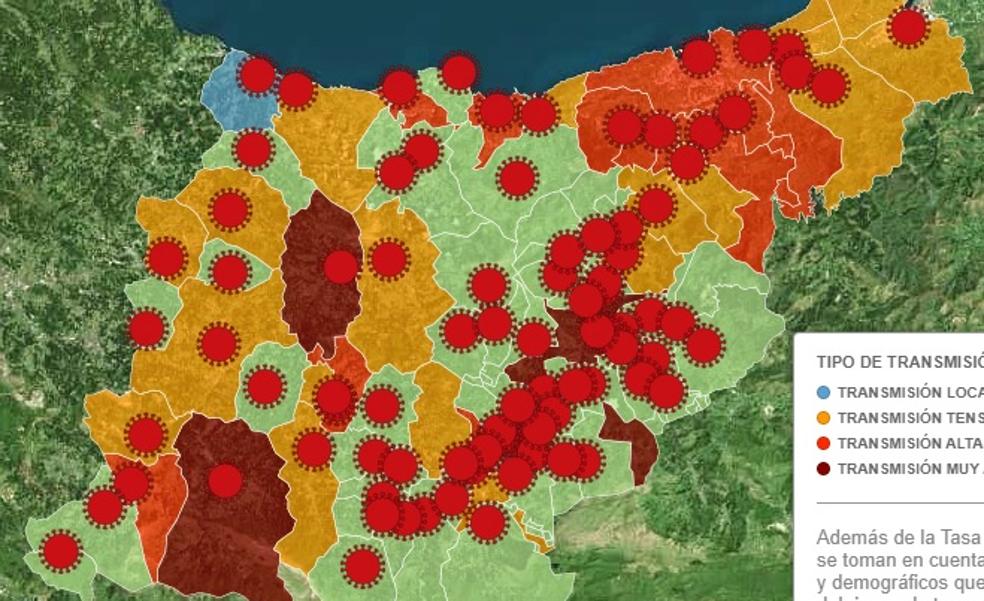 Tolosa, Azkoitia y Oñati, únicos municipios que siguen en zona roja